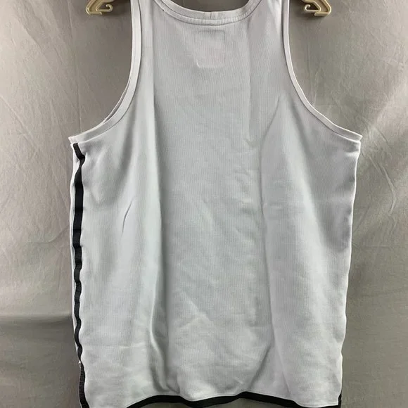 Mens White Nike Tank - Picture 3 of 3